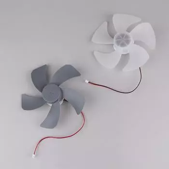 6-дюймовый USB-мотор 3/5 лопастей бесщеточный вентиляторный двигатель постоянного тока 5 В-9 В вентиляторный двигатель настольный вентилятор с лопастями вентилятора большой объем воздуха 01