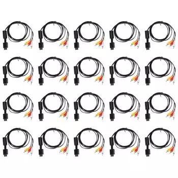 6 футов 1,8 м аудио-видео AV-кабель к RCA для PS2 PS3 PlayStation SYSTEM