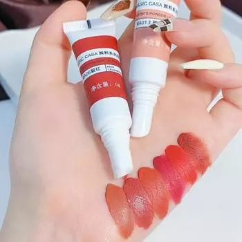 6 г глазурь для губ с эффектом тумана, нежная, мягкая, красивая, не выцветающая, косметика для вечеринок, легкая, бархатистая, матовая глина для губ для студентов 2