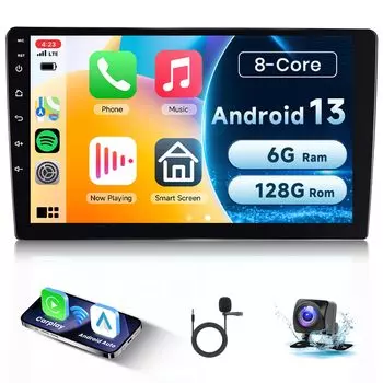 6 ГБ 128 ГБ Android Car Radio 2 Din Carplay Android Auto 2 Hodozzy дюймовый сенсорный экран Double Din Car Stereo 8 Core Car Stereo GPS Navigation WIFI