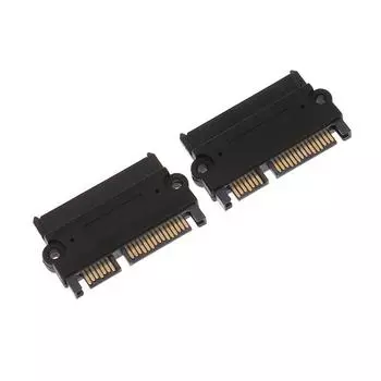 6 Гбит/с Sff 8482 Sata к Sata Угловой Адаптер-Конвертер для Компьютера Прямая Головка Прочный Портативный Для ПК Высокое Качество