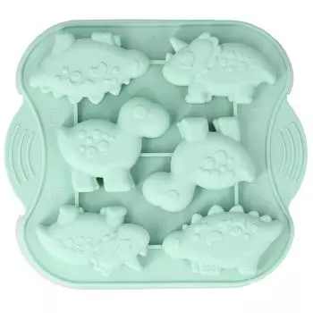 6-гнездная форма для торта в форме животного, силиконовая форма для самостоятельного приготовления шоколадного десерта, пудинга, кухонная форма