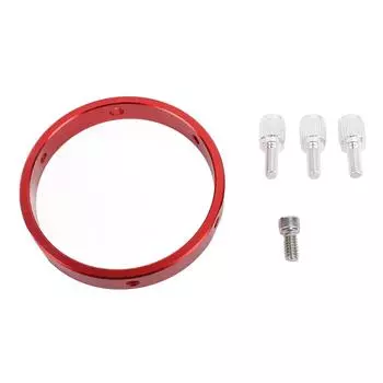 6 Hole 90mm Guiding Scope Ring with M6 Screw 1/4 Inch Screw for 7090mm Telescope Astrophotography A