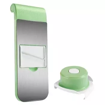 6 in 1 Multi-Functional Vegetable Chopper Stainless Steel Food Chopper Cutter Multi-Purpose Vegetable Slicer Kitchen Gadgets зелёный