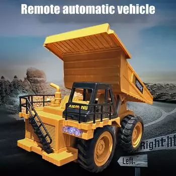 6-канальный самосвал с дистанционным управлением, моделирование строительных игрушек, подарок для детей