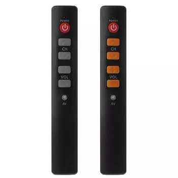 6-клавишный обучающий пульт дистанционного управления для ТВ STB DVD DVB HIFI копирует код с инфракрасного ИК-пульта дистанционного управления чёрный