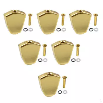 6 кнопок замены гитарной машины чёрный