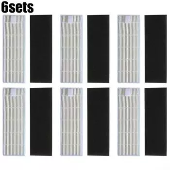 6 комплектов фильтров и губок для аксессуаров для пылесоса Silvercrest SSR1, запчасти