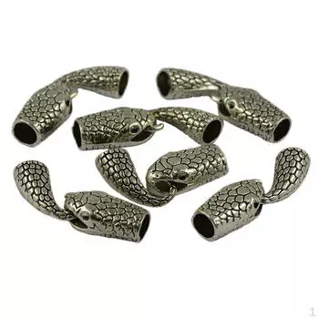 6 комплектов тибетских серебряных застежек-крючков с переключаемой фурнитурой