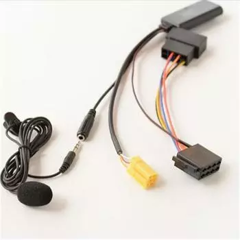 6-контактный Bluetooth 5.0 Aux-адаптер с микрофоном для Alfa Romeo 159 Fiat Grande Punto