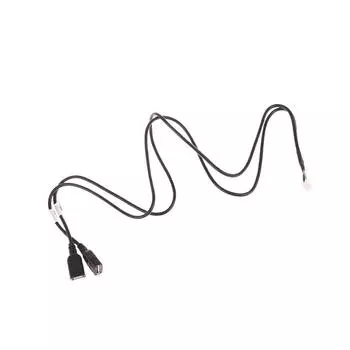 6-контактный двойной USB-кабель-адаптер для Android-радио, навигации, мультимедийного автомобильного плеера, жгута проводов, разъем