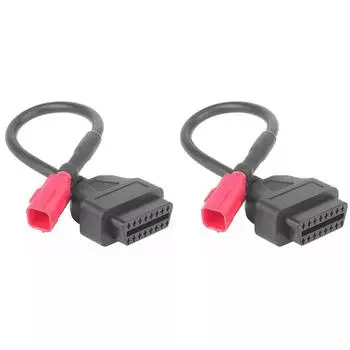 6-контактный разъем кабеля Диагностический кабель Сканер On-BD2 6-контактный адаптер для Honda Piaggio