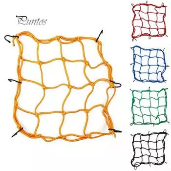 6 крючков для сумок, веревок, всякой всячины, держателя для шлема, веревки для банджи-сетки синий