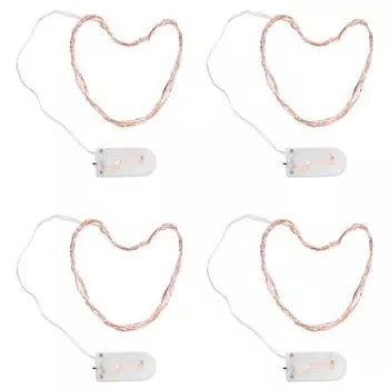 6 м 60 светодиодов медная проволока на батарейках гирлянда рождественская свадебная лампа украшение Blue