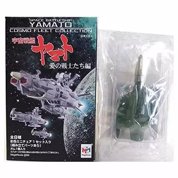 [6] Megahouse Cosmo Fleet Collection Космический линкор Ямато Издание «Воины любви» Ракетный корабль Отдельный предмет