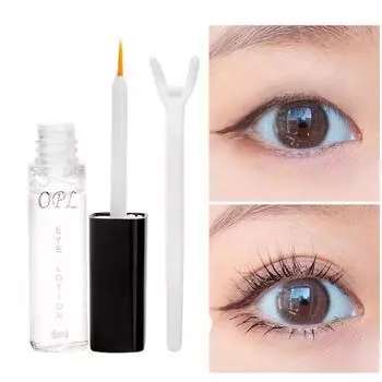 6 мл 1 комплект натуральный двойной гель для век невидимый полезный с Y Fork наращивание ресниц клей