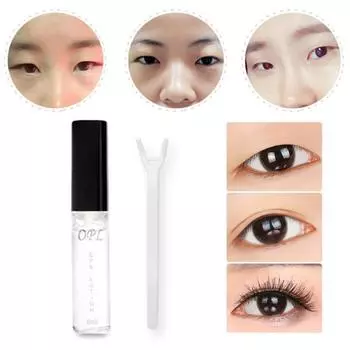 6 мл 1 комплект практичный невидимый натуральный клей для наращивания ресниц без следов двойное веко лицо