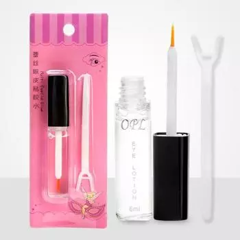 6 мл клей для наращивания ресниц без запаха, наращивание ресниц, экономия времени, полезное бесследное двойное веко для лица