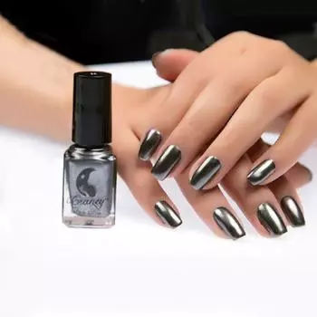 6 мл лак для ногтей с зеркальным эффектом, металлический блеск для ногтей, блестящий пигментный лак 13#