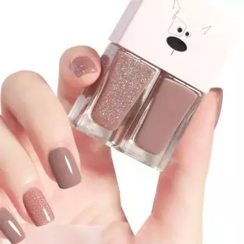 6 мл x Polish Water-proof Resin 2 Матовый быстросохнущий набор матовых лаков для ногтей #23