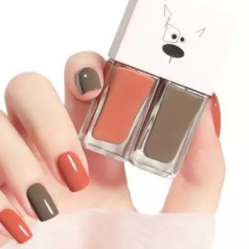 6 мл x Polish Water-proof Resin 2 Матовый быстросохнущий набор матовых лаков для ногтей #21