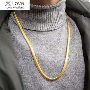 6 мм 24,8 дюйма золотого цвета хип-хоп ледяная цепь ожерелье для мужчин и женщин елочка цепи ожерелье для ювелирных изделий подарок 50cm золотой