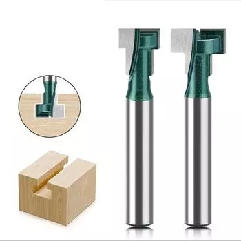 6 мм хвостовик 1/4 дюйма фреза для фрезерования замков дверей деревообрабатывающая фреза для дерева торцевая фреза твердосплавная фреза концевая фреза 6*3/8 зелёный