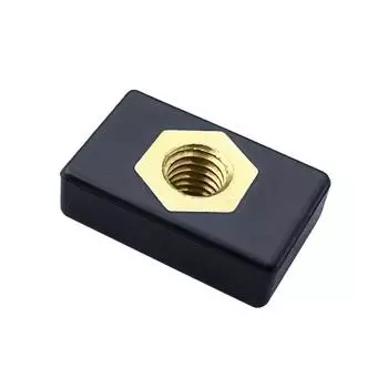 6 мм медная скользящая гайка для лодочных рельсов, медная гайка для рельсов для каяков, держатель для удочки, монтажная гайка для основания, прочная 1