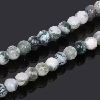 6 мм натуральные древесные линии агатовые бусины свободные круглые бусины для изготовления ювелирных изделий DIY браслет ожерелье серьги 6mm approx 68pcs