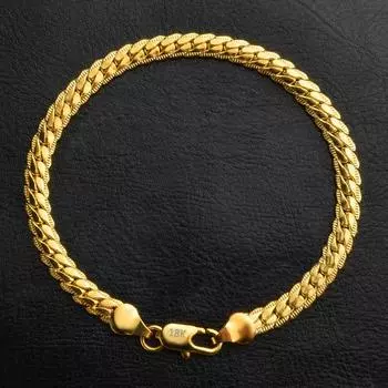 6 мм, полностью боковое ожерелье из стерлингового серебра 925 пробы, золотое ожерелье, браслет-цепочка для женщин и мужчин, модные комплекты ювелирных изделий, свадебный подарок