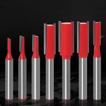 6 мм шаблон хвостовика, обрезная петля, долбежная фреза, деревообрабатывающий инструмент для резки древесины 6x3/8