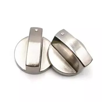 6 мм универсальная серебряная ручка управления газовой плитой, адаптер, переключатель духовки, замок для управления варочной поверхностью серебряный