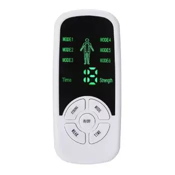 6 Modes Tens Electric Stimulation Massager Muscle EMS Full Body Relax Muscle Therapy Pain Relief Pulse Massager Healthy Care