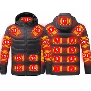 6 новых версий с электрообогревом с электрообогревом с электрообогревом с электрообогревом с электрообогревом с зимним обогревом 21 место обогрева Питание от USB 4 независимых управления 3 уровня