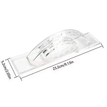 6 отверстий держатель для хранения пинцета для ресниц подставка для ручек для наращивания ресниц держатель для акриловых дуг подставка для макияжа 23.2*5.2cm