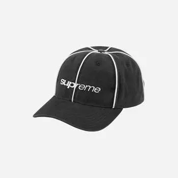 6 панелей Supreme Piping Black 22FW -