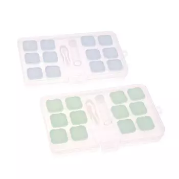 6 пар контактных линз футляр для хранения контактных линз портативный дорожный футляр для контактных линз контейнер для замачивания линз футляр для красоты зрачок розовый