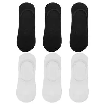 6 пар/лот мужские бамбуковые дышащие невидимые носки низкие повседневные хлопковые лодочки нескользящие носки высокого качества EU 39-43
