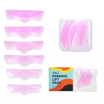 6 пар многоразовых аппликаторов для ресниц, инструменты, силиконовые повязки для глаз, принадлежности для наращивания ресниц