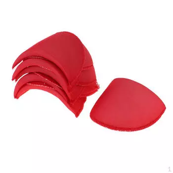 6 пар подплечников с мягким покрытием, вшитая пена для шитья реглан для блузок, футболок