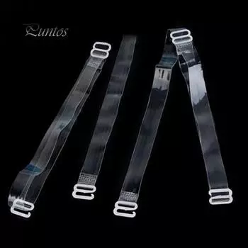 6 пар прозрачных невидимых регулируемых бюстгальтеров с крючками на плечах one size