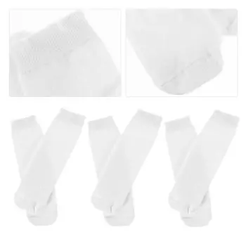 6 пар пустых белых носков пустые белые носки прямые носки с сублимацией эмбриона мужские носки с возможностью печати удобные хлопковые