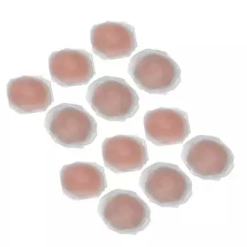 6 пар силиконовых накладок на соски, устойчивых к истиранию, дышащих, невидимых, многоразовых, больших липких наклеек на соски для женщин