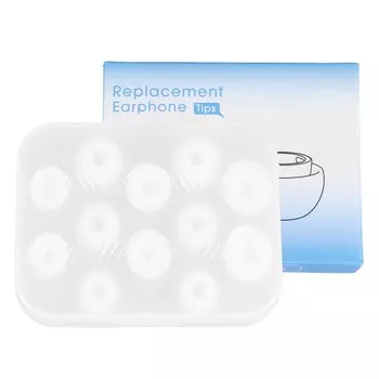 6 пар силиконовых насадок для наушников, мягкие и удобные сменные насадки для наушников для IOS Pro 2nd 6 Pairs