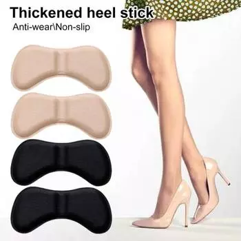 6 пар стелек для каблуков, самоклеящиеся, дышащие, утолщенные, нескользящие, стельки для высоких каблуков, подушечки для женских сапог 12pcs