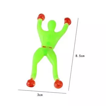 6 pcs Window Crawler Men Pinata Loot Party Bag Wall Walker Kids Falling Sticky