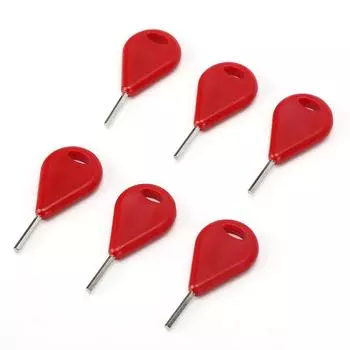 6 PcsPack Surfboard Fin Hex Key Surf Fin Key Surfboard Accessories Surfing EquipmentRed