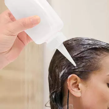 6 Pieces Dyeing Bottles Bath Supplies 160ml/200ml Easy to Use Multifunction Hair Coloring Bottle Small