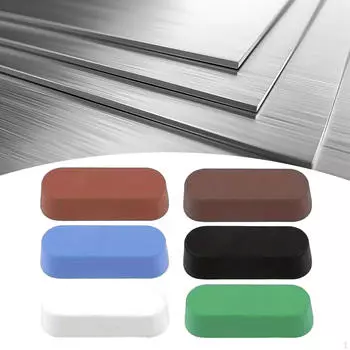 6 Pieces Metal Polishing Buffing Bar Lightweight Portable for Aluminum 30g