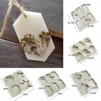6 полостей, силиконовые формы для мыла, форма для выпечки, форма для выпечки ручной работы, квадратная